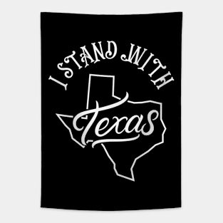 I Stand With Texas Tapestry