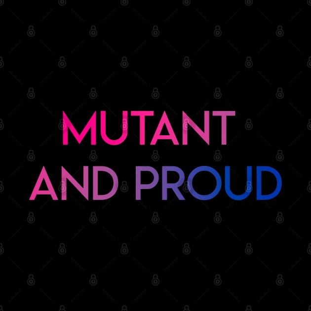 Mutant and proud bi pride by Minimalistmulti