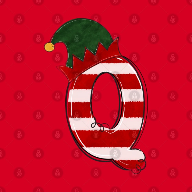 Letter Q (Christmas Alphabet) by Pop Cult Store