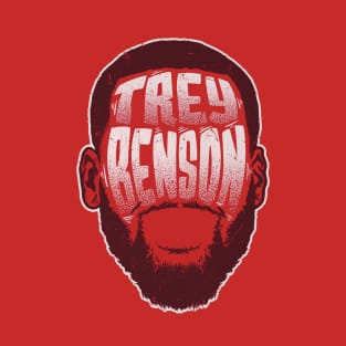Trey Benson Arizona Player Silhouette T-Shirt