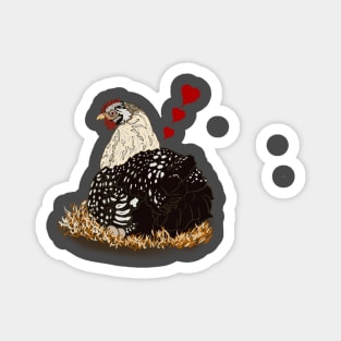 I love chickens! Magnet