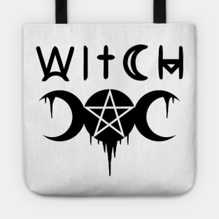 WICCA, WITCHY, WITCHCRAFT,  THE TRIPLE MOON Tote