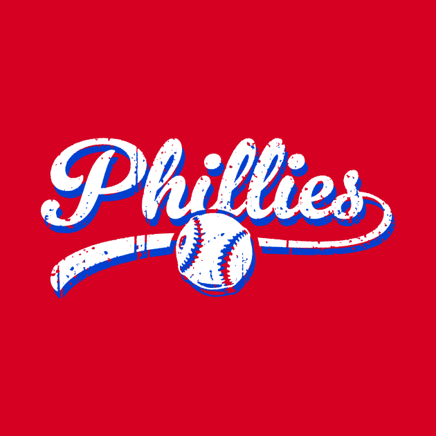 Retro Phillies offset colors by Throwzack
