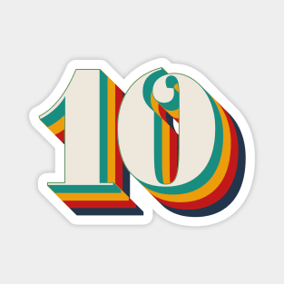 Number 10 Magnet