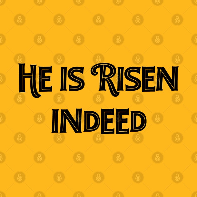he is risen indeed by TIHONA