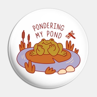 Pond Ponderer Pin