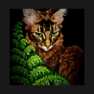 fern cat 1 T-Shirt