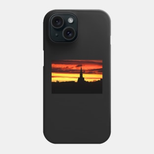 Edinburgh sunrise skyline Phone Case