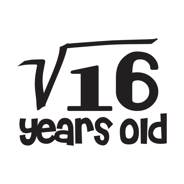 16 Years Old by shopbudgets
