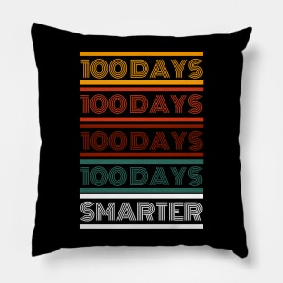 Retro 100 Days Smarter Pillow