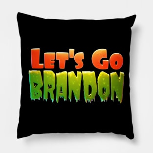 Let's Go Brandon - Halloween Pillow