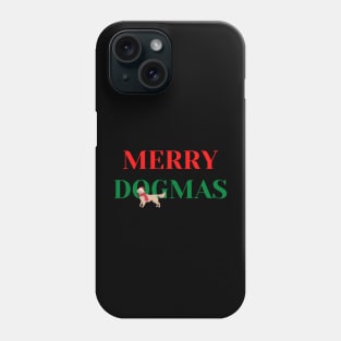 Merry Dogmas Santa Golden Retriever Phone Case