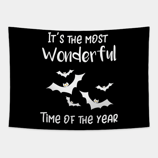 It's The Most Wonderful Time of the Year Tapestry by LucyMacDesigns