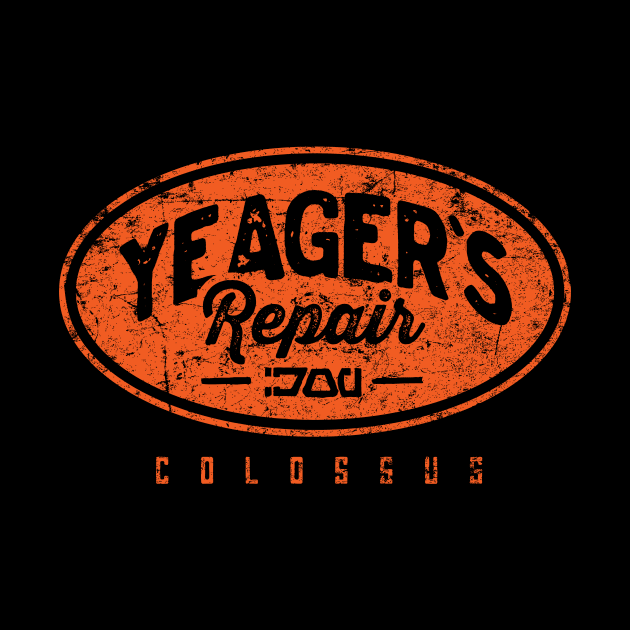 Yeager's Repair Shop by MindsparkCreative