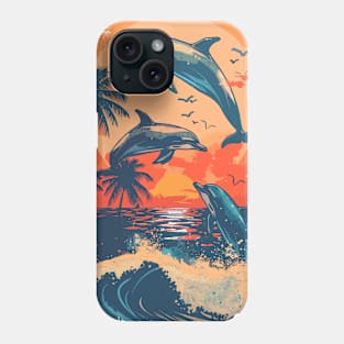 Summer Dolphins Phone Case