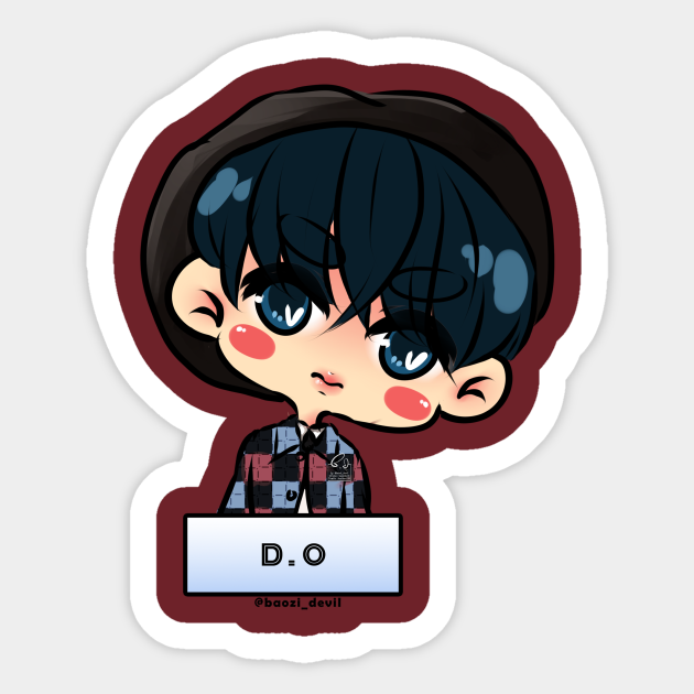 dodo exo sticker teepublic