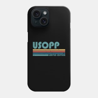 Proud Limited Edition Usopp Name Personalized Retro Styles Phone Case