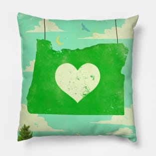 OREGON LOVE Pillow