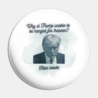 Trump mugshot Pin