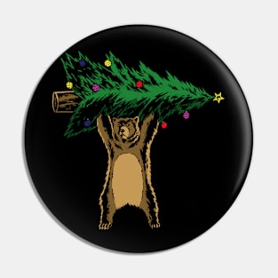 No context Christmas Bear Pin