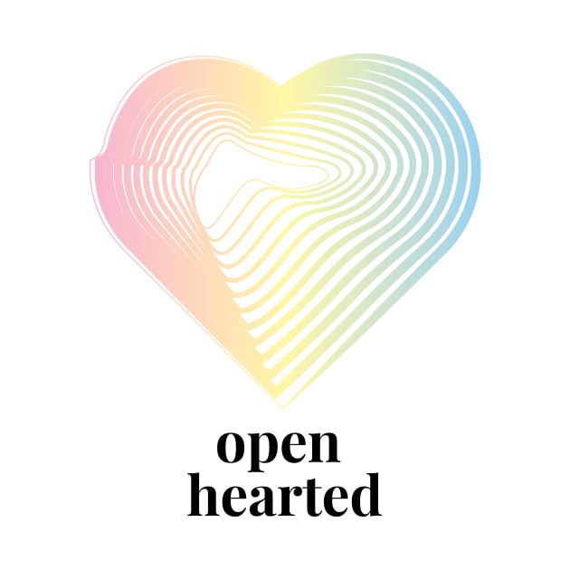 Open Hearted - Colorful Heart by arteg