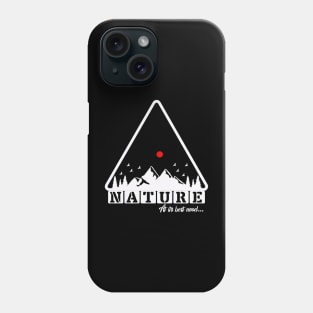camping in best mood of nature, trekking, hiking, outdoor recreation, sports Phone Case