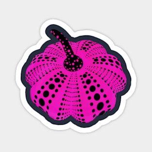 Polka Dot Pumpkin Magnet