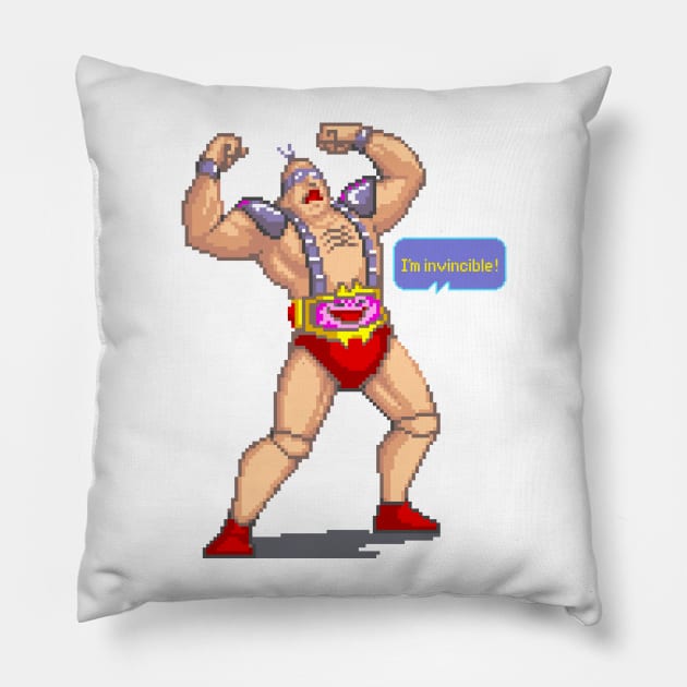 Almighty Krang Pillow by AndyElusive