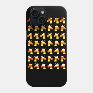 Unicorn Candy Corn Phone Case