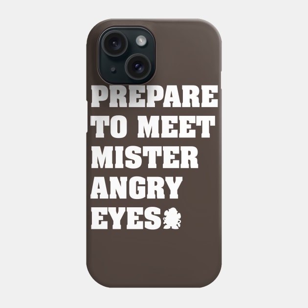 Angry Eyes Phone Case by SugaredInk