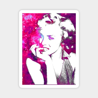 Marilyn Monroe Pink Candy Burst Magnet