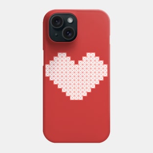 Heart X Red Phone Case