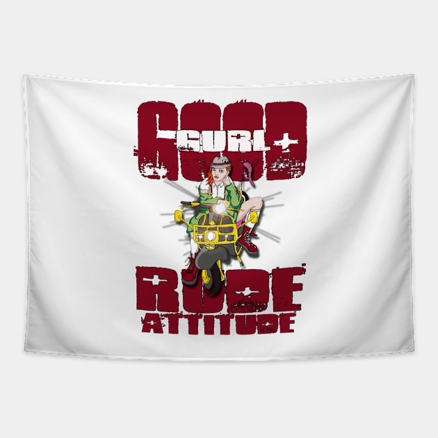 Good-Rude Gurl Tapestry by Jett200