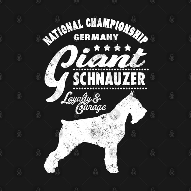 Giant Schnauzer Best of Show by Black Tee Inc