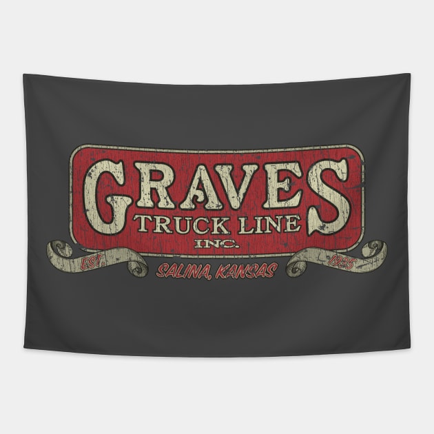 Graves Truck Line 1935 Tapestry by JCD666