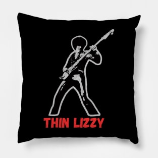 Thin Lizzy vintage Pillow