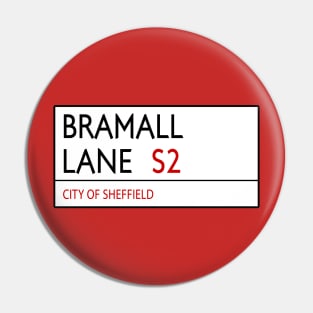 Bramall Lane Street Sign - Sheffield United Pin