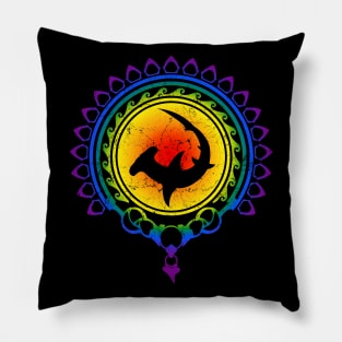 LGBTQ Pride Hawaii Hammerhead Shark Pillow