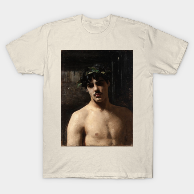 Discover Man Wearing Laurels - Artworks - T-Shirt