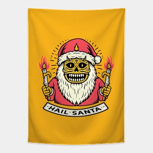 Hail Santa Tapestry