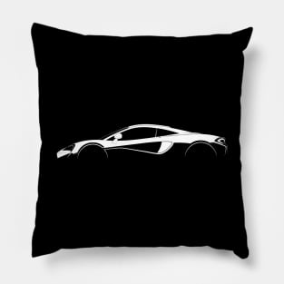 McLaren 570S Silhouette Pillow