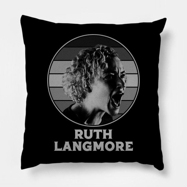 retro Ruth Langmore Pillow by Gummy Store