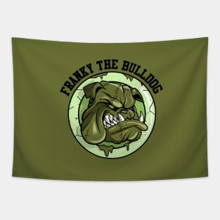 Franky the Bulldog 6 Tapestry