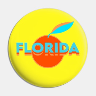 Florida Orange Pin