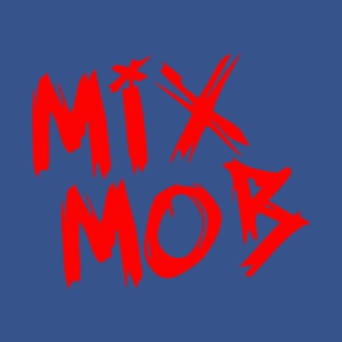 Mix Mob Lettering Logo T-Shirt