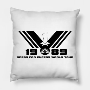 Sigue Sigue Sputnik - Dress for Excess 1989 World Tour Pillow