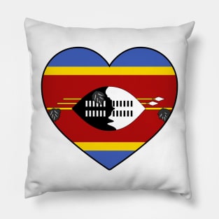 Heart - Eswatini _102 Pillow