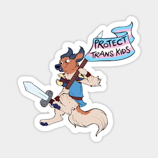 Protect Trans Kids - Pickles Magnet