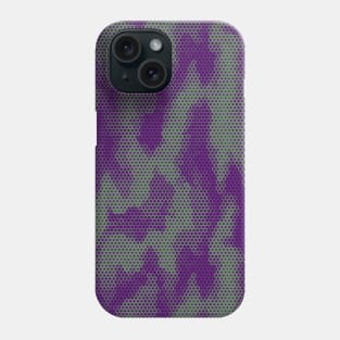 Halftone camouflage pattern face Phone Case