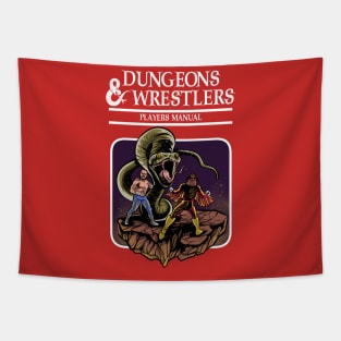 Dungeons and Wrestlers Tapestry